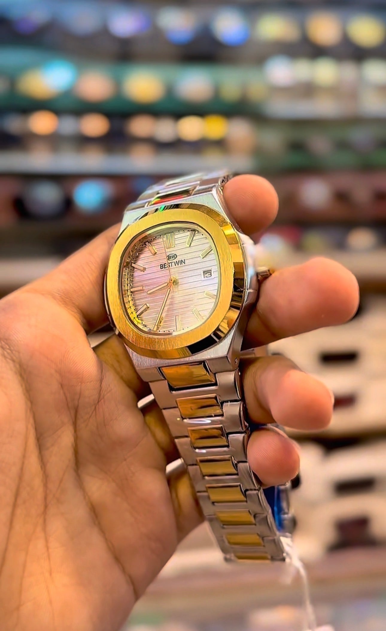 Nautilus Stainless Steel Watch