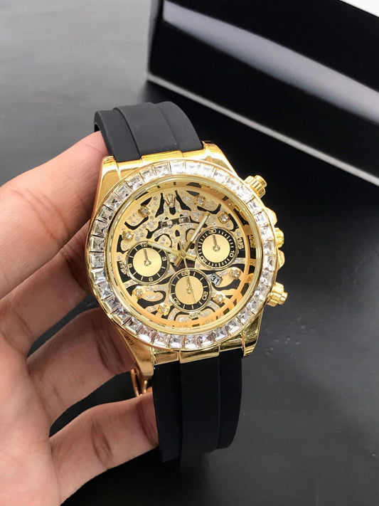 Royal Crystal Chrono Watch