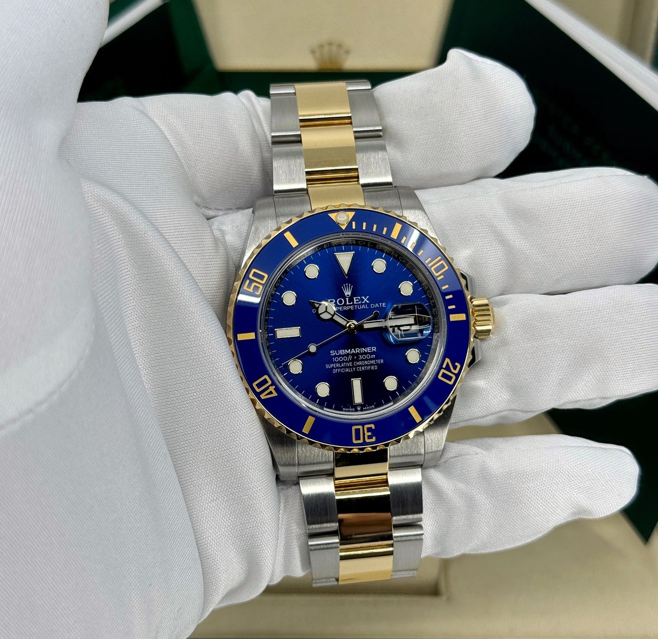 Rolex Submariner - Blue Two Tone Edition