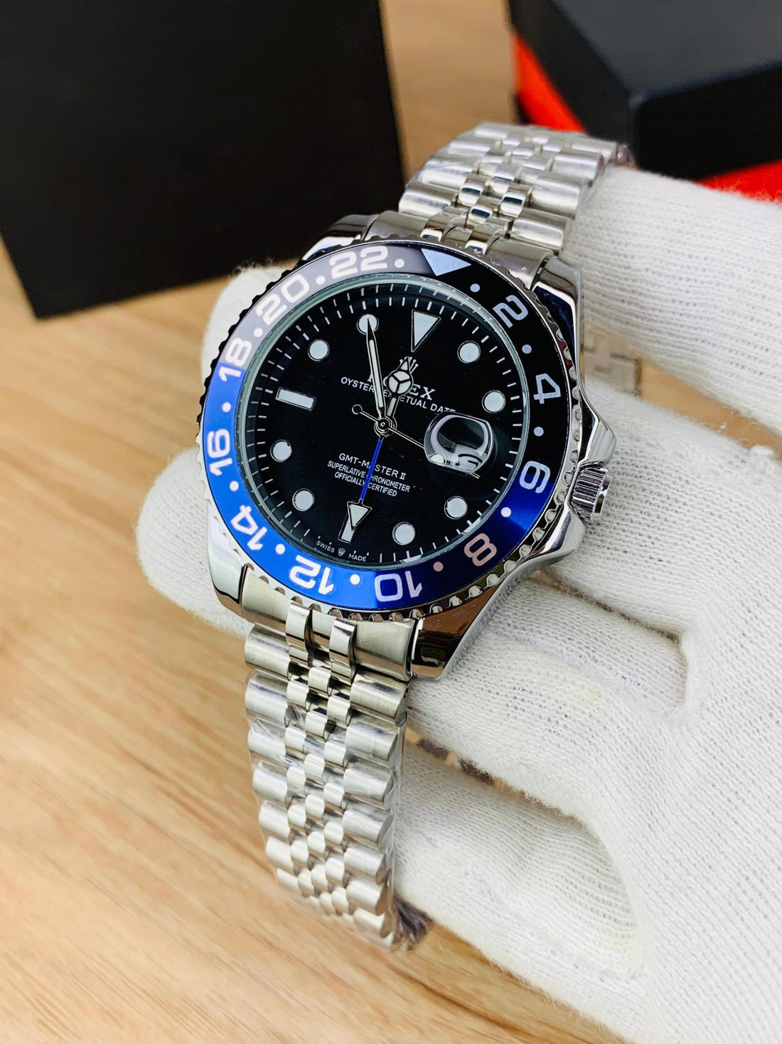 Rolex GMT Master-II (Batman)