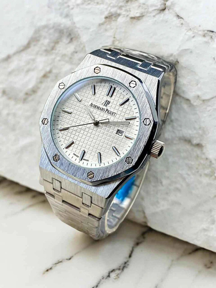 Audemars Piguet Royal Oak (AP)-White Dial