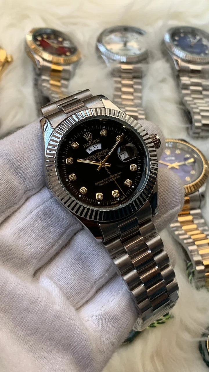 Rolex Datejust – Silver Chain Premium dial