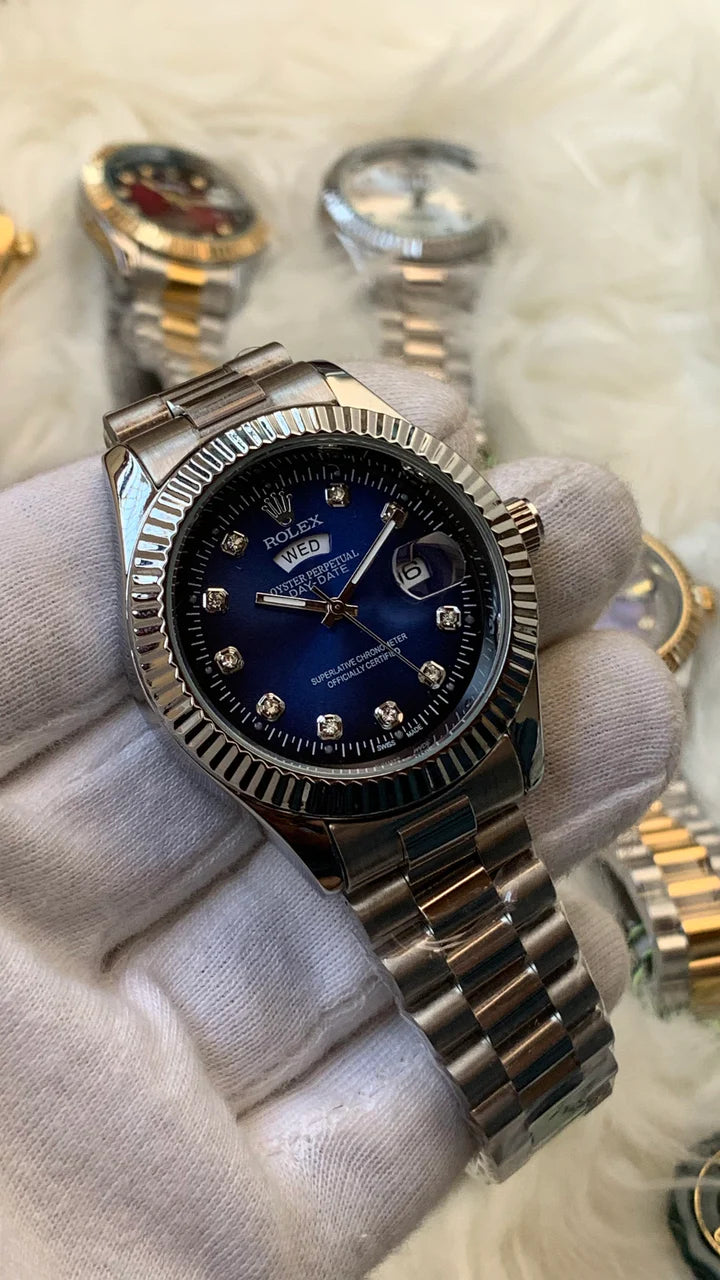 Rolex Datejust – Silver Chain Premium dial