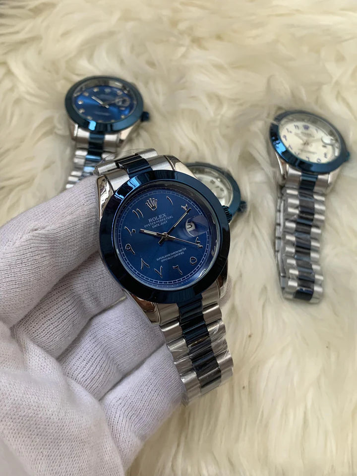 Rolex Datejust – Two Tone Blue Silver