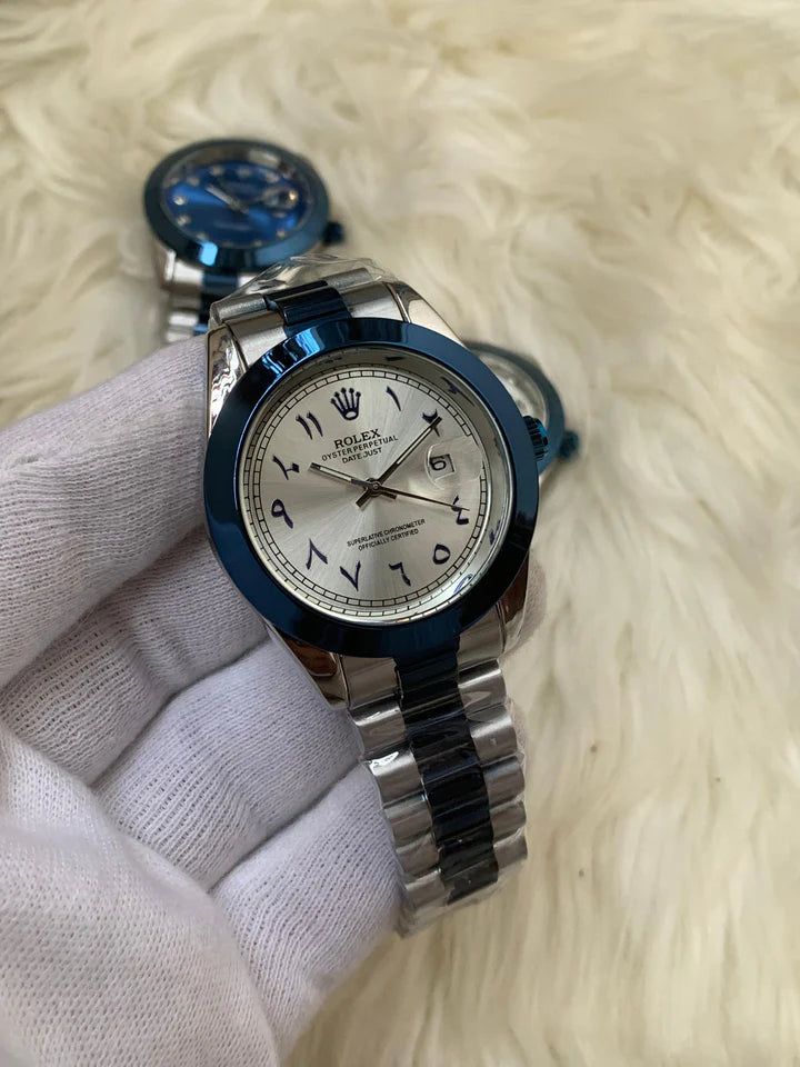Rolex Datejust – Two Tone Blue Silver
