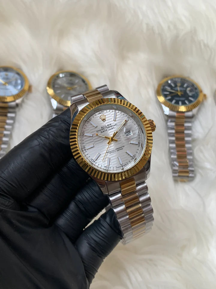 Rolex Datejust – Two Tone Textured Dial
